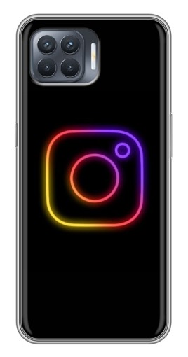 Чехол с печатью "Значок Инсты" для OPPO Reno 4 Lite