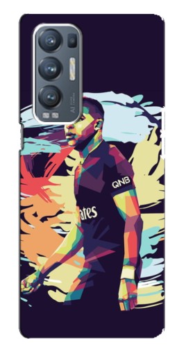 Чехол с принтом "ART Mbappe" для Oppo Reno5 Pro Plus 5G