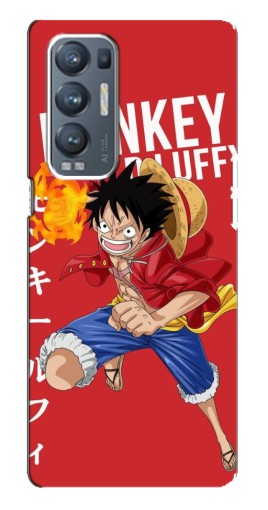 Силиконовый чехол с изображением "Атакующий D Luffy" для Oppo Reno5 Pro Plus 5G