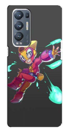 Силиконовый чехол с изображением "Боец MAX" для Oppo Reno5 Pro Plus 5G