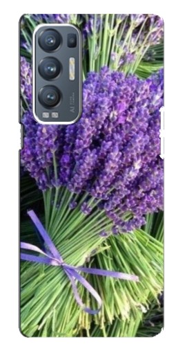Чехол с печатью "Букет лаванды" для Oppo Reno5 Pro Plus 5G