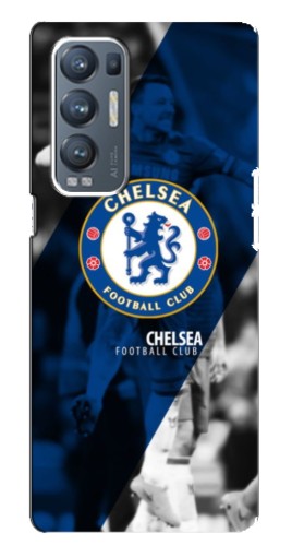 Силиконовый чехол с изображением "Club Chelsea" для Oppo Reno5 Pro Plus 5G