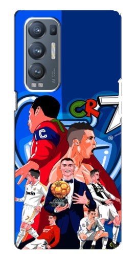 Чехол с принтом "CR7" для Oppo Reno5 Pro Plus 5G