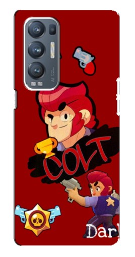 Силиконовый чехол с изображением "Dark Colt" для Oppo Reno5 Pro Plus 5G