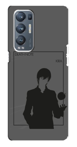 Чехол с печатью "Death Note Кира" для Oppo Reno5 Pro Plus 5G