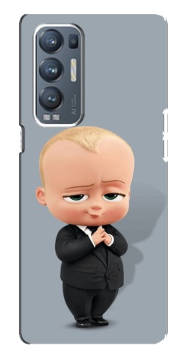 Чехол с печатью "Деловой ребенок" для Oppo Reno5 Pro Plus 5G