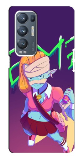 Силиконовый чехол с изображением "EMZ модная" для Oppo Reno5 Pro Plus 5G