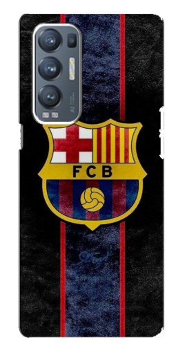 Силиконовый чехол с изображением "FCB" для Oppo Reno5 Pro Plus 5G