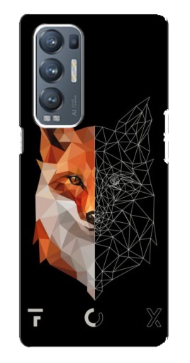 Силиконовый чехол с изображением "Fox" для Oppo Reno5 Pro Plus 5G