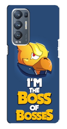Чехол с принтом "Gold Boss" для Oppo Reno5 Pro Plus 5G