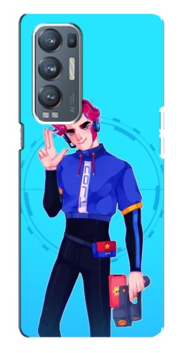 Чехол с картинкой "Гвардеец Кольт" для Oppo Reno5 Pro Plus 5G