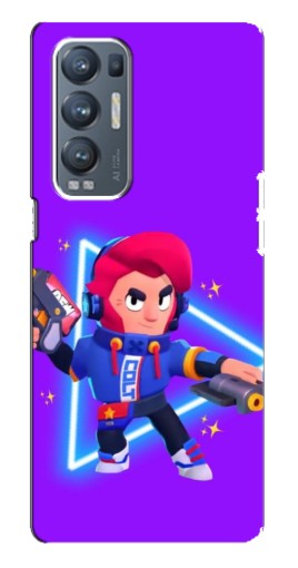Чехол с картинкой "Кольт в наушниках" для Oppo Reno5 Pro Plus 5G