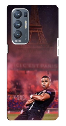 Чехол с картинкой "Король ПСЖ Мбаппе" для Oppo Reno5 Pro Plus 5G