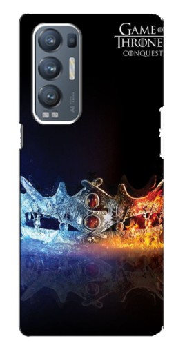 Чехол с печатью "Корона" для Oppo Reno5 Pro Plus 5G