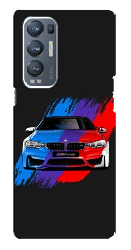 Чехол с картинкой "Красочный BMW" для Oppo Reno5 Pro Plus 5G