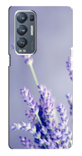 Чехол с принтом "Лаванда вблизи" для Oppo Reno5 Pro Plus 5G