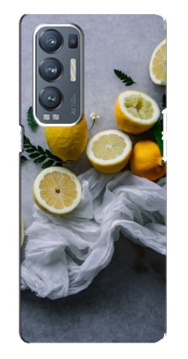 Чехол с картинкой "Лимонное настроение" для Oppo Reno5 Pro Plus 5G