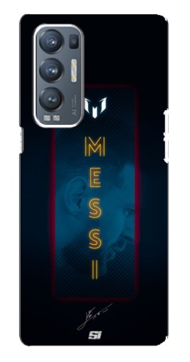 Силиконовый чехол с изображением "Логотип Месси" для Oppo Reno5 Pro Plus 5G
