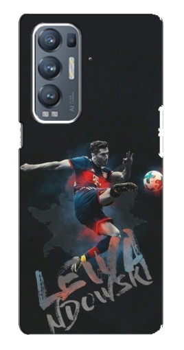 Силиконовый чехол с изображением "Лёва" для Oppo Reno5 Pro Plus 5G