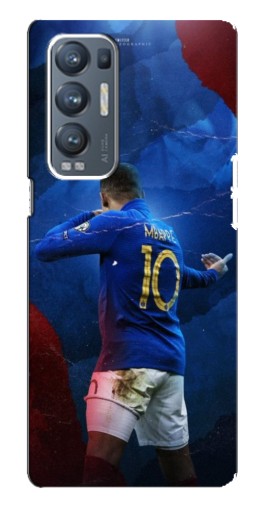 Чехол с картинкой "Мбаппе в Франции" для Oppo Reno5 Pro Plus 5G