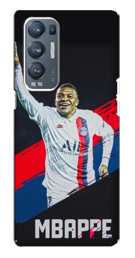 Чехол с печатью "Mbappe в ПСЖ" для Oppo Reno5 Pro Plus 5G