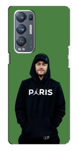 Силиконовый чехол с изображением "Неймар Paris" для Oppo Reno5 Pro Plus 5G