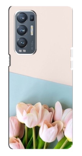 Чехол с картинкой "Нежные тюльпаны" для Oppo Reno5 Pro Plus 5G
