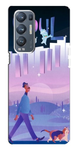 Чехол с принтом "Постер к мультику" для Oppo Reno5 Pro Plus 5G