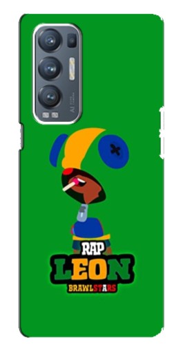 Силиконовый чехол с изображением "RAP Leon" для Oppo Reno5 Pro Plus 5G