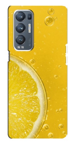 Силиконовый чехол с изображением "Сочный лимон" для Oppo Reno5 Pro Plus 5G
