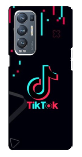 Силиконовый чехол с изображением "Стиль TikTok" для Oppo Reno5 Pro Plus 5G