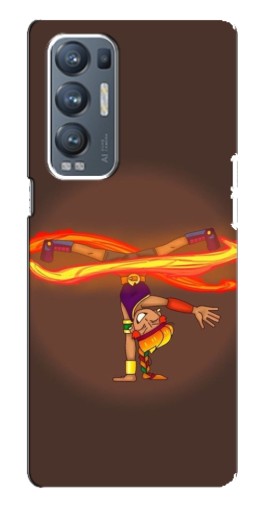 Чехол с картинкой "Танцующая Амбер" для Oppo Reno5 Pro Plus 5G