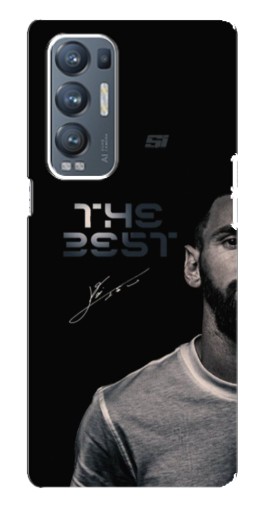 Силиконовый чехол с изображением "The Best Messi" для Oppo Reno5 Pro Plus 5G