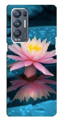 Чехол с картинкой "Водяная лилия" для Oppo Reno5 Pro Plus 5G