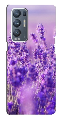 Чехол с картинкой "Яркая лаванда" для Oppo Reno5 Pro Plus 5G