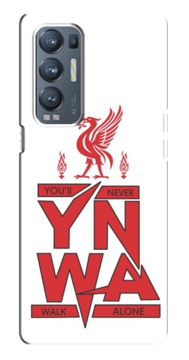 Чехол с принтом "YNWA" для Oppo Reno5 Pro Plus 5G