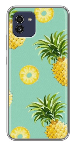 Чехол с принтом "Ананасик" для Samsung Galaxy A03 (A035)