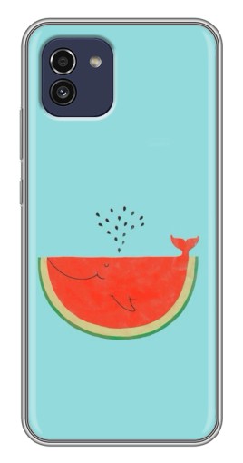 Чехол с принтом "Арбуз кит" для Samsung Galaxy A03 (A035)