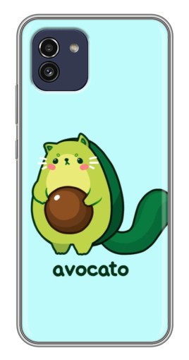 Чехол с картинкой "Avocato" для Samsung Galaxy A03 (A035)