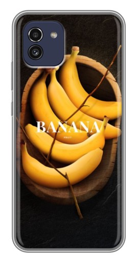 Чехол с принтом "Banana" для Samsung Galaxy A03 (A035)