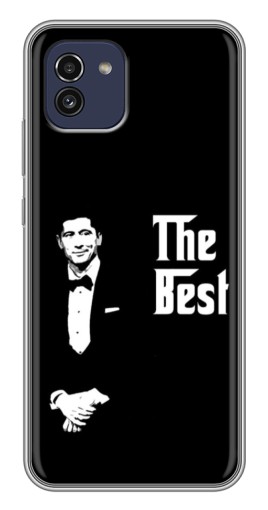 Чехол с картинкой "Best Футболист" для Samsung Galaxy A03 (A035)