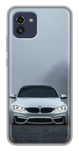 Чехол с печатью "БМВ в тумане" для Samsung Galaxy A03 (A035)