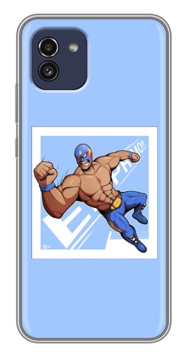 Чехол с картинкой "Боец El Primo" для Samsung Galaxy A03 (A035)
