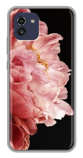 Чехол с принтом "Большой пион " для Samsung Galaxy A03 (A035)