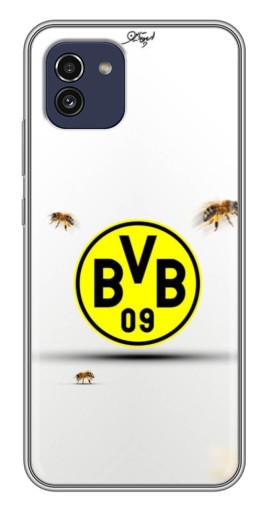 Силиконовый чехол с изображением "Боруссия Шмели" для Samsung Galaxy A03 (A035)