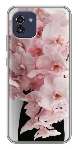 Чехол с картинкой "Букет орхидеи" для Samsung Galaxy A03 (A035)
