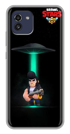 Чехол с принтом "Bull инопланетянин" для Samsung Galaxy A03 (A035)