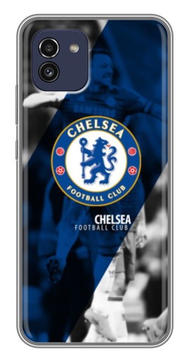 Силиконовый чехол с изображением "Club Chelsea" для Samsung Galaxy A03 (A035)