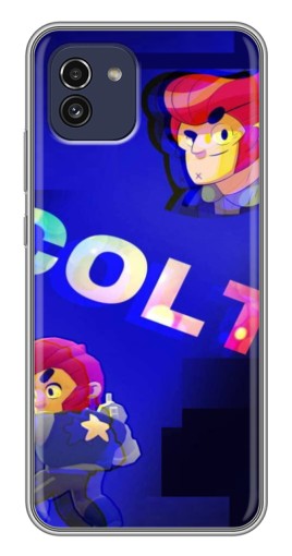 Чехол с печатью "Colt шпион" для Samsung Galaxy A03 (A035)