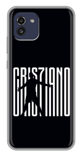 Чехол с печатью "Cristiano" для Samsung Galaxy A03 (A035)